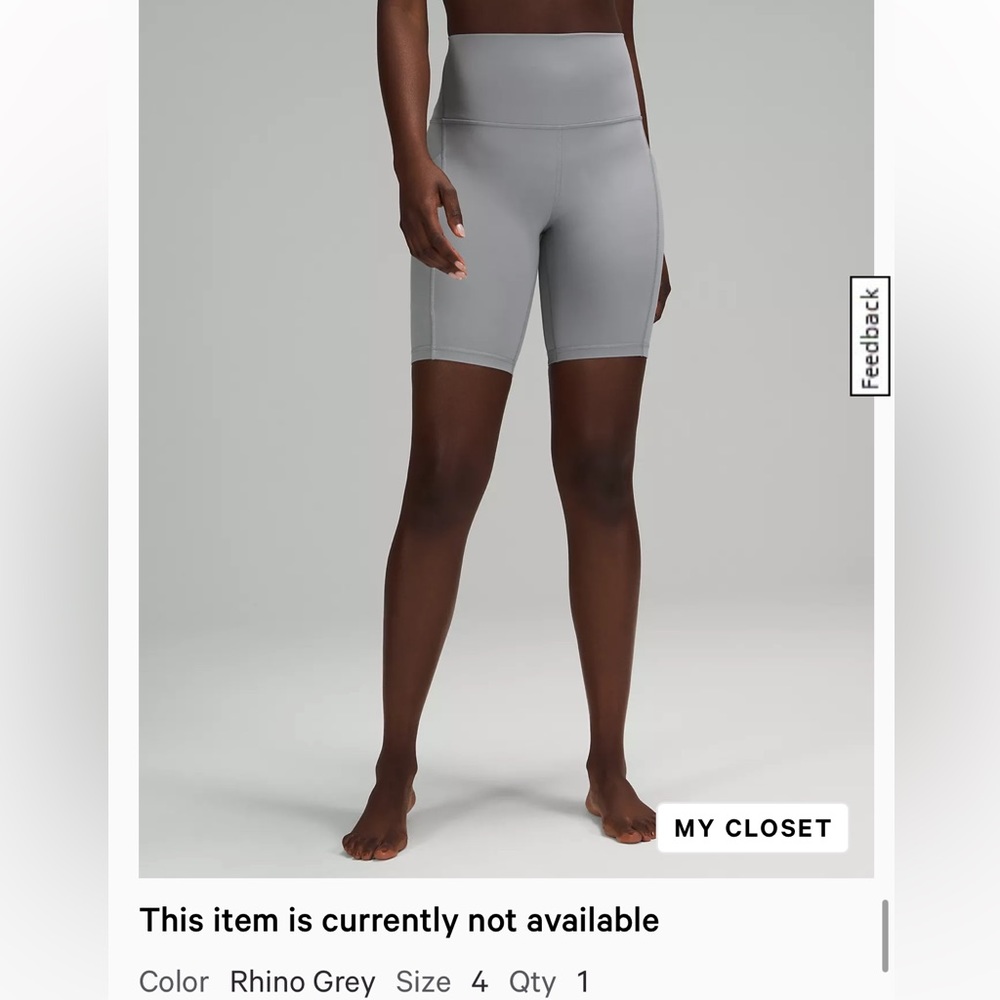 Lululemon align short with pockets